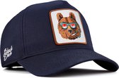 BlackBörk - V1 - Pet - Hoed - Heren Petten - Dames Petten - Donkerblauwe Baseball Cap