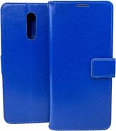 Portemonnee Book Case Hoesje Geschikt voor: Nokia 3.2 - Blauw