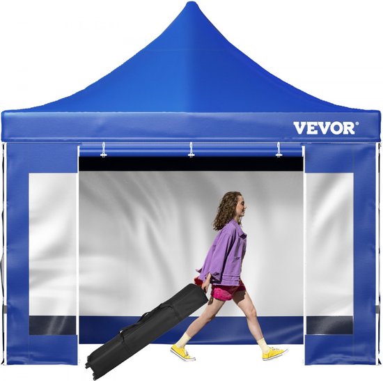 Outsunny partytent paviljoen vouwtent partytent incl. draagtas 3 x 3 m Outsunny partytent paviljoen vouwtent partytent incl. draagtas 3 x 3 m