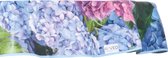 Nappe ronde Raved - Fleurs - Hortensia 140 cm ø - PVC - Lavable