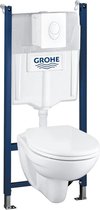 Solido Inbouwreservoir GROHE Complete toiletset - Dual Flush