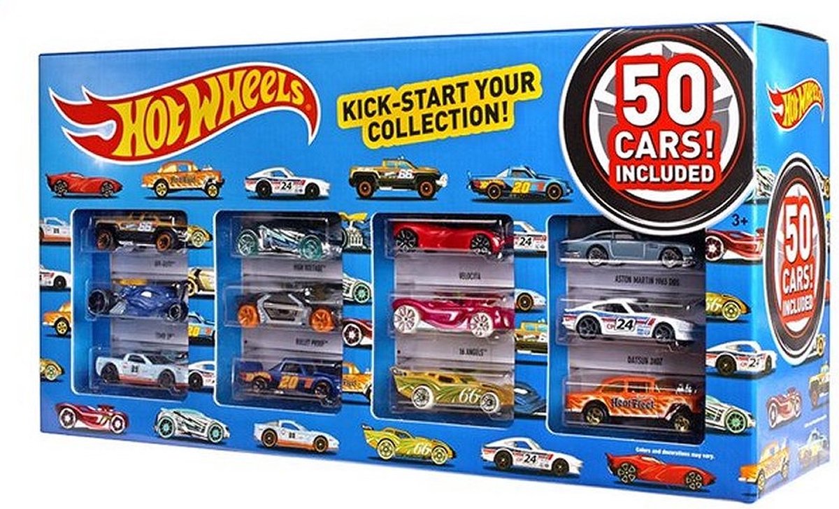 Hot Wheels Set van 50 Auto s bol
