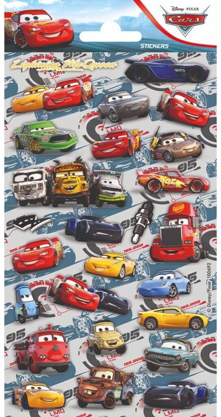 Funny Products Stickers Cars Junior 20 X 10 Cm Papier 25 Stuks