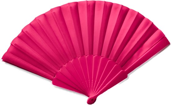 3BMT® Handwaaier - Spaanse Waaier - Roze