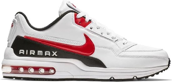Nike Air Max LTD 3 Heren Sneakers - White/Univ Red-Black - Maat 45