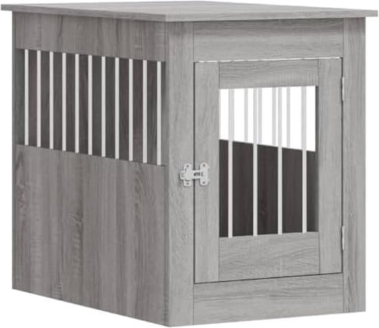 MaxxPet Hondenbox van hout - 69 x 51 x 60 cm - Hondenbench, hondenkooi voor thuis, hondenhok - Bruin MaxxPet Hondenbox van hout - 69 x 51 x 60 cm - Hondenbench, hondenkooi voor thuis, hondenhok - Bruin