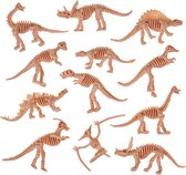 THE TWIDDLERS 48 Dinosaurus Fossiel Skelet voor Kinderen, Jongens en Meisjes - Educatief Speelgoed - School, Kleuterschool, Cadeau