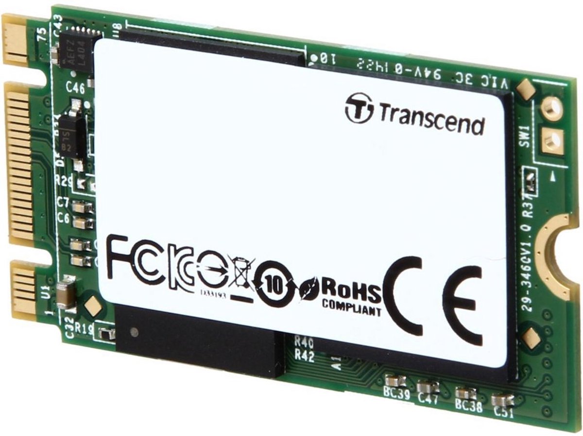 Transcend 300S 512 GB NVMe/PCIe M.2 SSD 2230 harde schijf PCIe NVMe 3.0 x4 Retail TS512GMTE300S