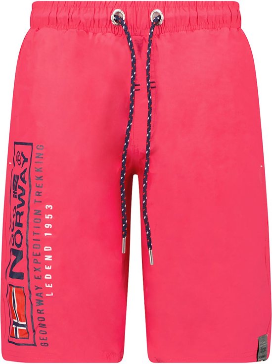 Geographical Norway Zwembroek Qoffroy Fluo Pink - L