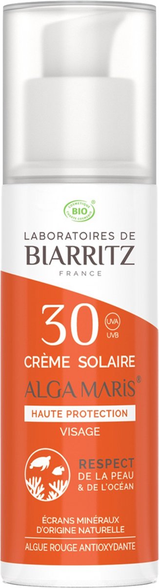 Goedkoopste Laboratoires de Biarritz - Suncare - Alga Maris - Gezichtszonnebrand SPF30 50ml