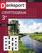 Denksport Puzzelboek Cryptogrammen 3* bundel, editie 425