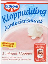 Dr. Oetker Kloppudding fraise 12 sachets x 74 grammes