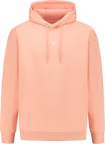 Purewhite - Heren Oversized fit Sweaters Hoodie LS - Coral - Maat XL