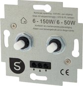 Gradateur LED Universel Duo Q-Link S2 6-50W intégré