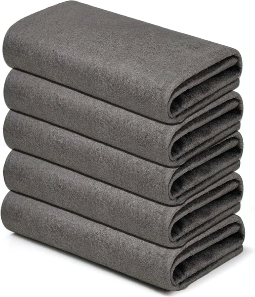 Glasdoeken Ramen Streeploos - Poleerdoek - 10 Stuks - Poetslappen - Glasdoek