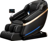 A23B Zwart- Elektrische Massagestoel - Relaxstoel - Loungestoel - Ontspanningsstoel - Massagefauteuil - Verschillende massage programma's - Je Eigen Masseur thuis - Massage - Rug verwarming - Kuitmassage - Voetmassage - Nekmassage - Handmassage