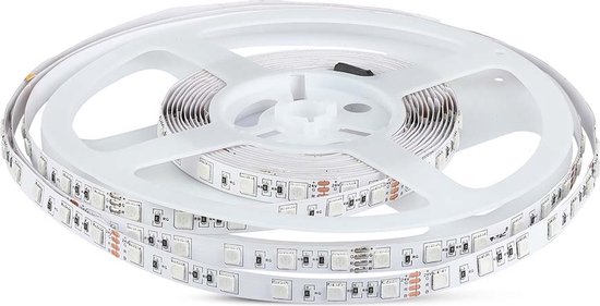 V-TAC VT-5050 60-IP20-N LED Striplampen - Striplights 5050 - 60 - IP20 - 3000K - 5m Rol