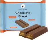 Protiplan | Chocolate Break | Atkins Recept | 56 Repen | 56 x 64,5 gram | Low carb snack | Eiwitrepen | Koolhydraatarme sportvoeding | Afslanken met Proteïne repen | Snel afvallen zonder hongergevoel!