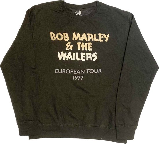 Bob Marley Pull Wailers European Tour '77 M Zwart bol