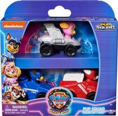 PAW Patrol The Mighty Movie Pup Squad - Cadeauset met 3 speelgoedautos van Chase Skye en Marshall