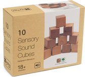 Andreu Toys ANDREU - 10 sensorische geluidsblokken