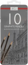 Set de Crayons graphite Nassau 10 pièces