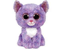 Ty - Knuffel - Beanie Buddy - Cassidy Cat - 24cm