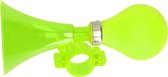 Fietsbel - toeter - kinderfiets - groen - 15 x 7 cm - fietsaccessoires
