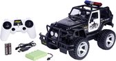 Carson Modellsport Jeep Wrangler Police 1:12 RC modelauto voor beginners Elektro Terreinwagen RTR 2,4 GHz