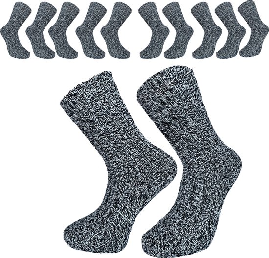 Geitenwollen Sokken - 6 paar - Perfecte Pasvorm - Warme sokken
