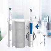 Oral-B Pro Series 1 - Elektrische tandenborstel + Oxyjet Waterflosser - Wit