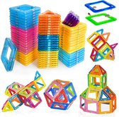 64Pcs Kinderen Magnetische Bouwstenen Mini-Formaat Magneet Speelgoed Voor Jongens Bouw Set Steel Speelgoed Voor Kinderen Meisjes