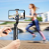 60 "Mobiele Telefoon Selfie Stok Statief Stand All-In-1 Met Geïntegreerde Draadloze Voor Iphone Samsung En smartphone Black