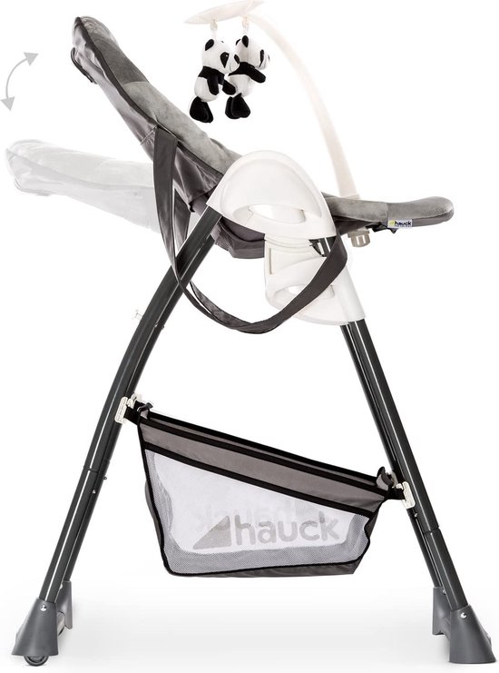 Kinderstoel Sit N Relax met babybedje en zitje voor peuters, vanaf de geboorte tot 15 kg, in hoogte verstelbaar frame met wielen en mand, eetplank, inklapbaar van Kinder — afbeelding 3