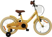 2Cycle - Kinderfiets - 16 inch - Geel - Meisjesfiets - 16 inch fiets