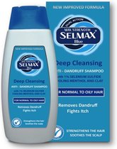 SELMAX ANTI-ROOS SHAMPOO met Selenium Sulfide – Diep Reinigend met Menthol DUAL ACTION voor Normaal en Vet haar voor MAN en VROUW 200ml