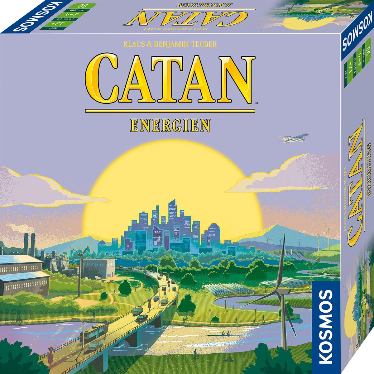 Kosmos Catan Energien, Bordspel, Reizen/avontuur, 12 jaar, 90 min, Familiespel