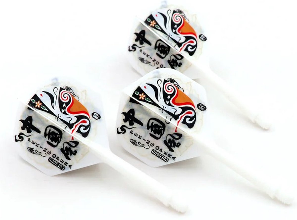 Cuesoul - Tero Flight System AK5 Rost Peking Opera Mask - Standard Shape - White