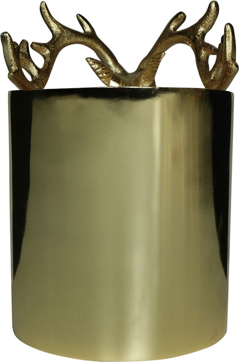 wijnkoeler hert half champagne goud small