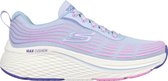 Skechers Max Cushioning Elite 2.0 Dames Sneakers - Lichtblauw/Roze - Maat 36