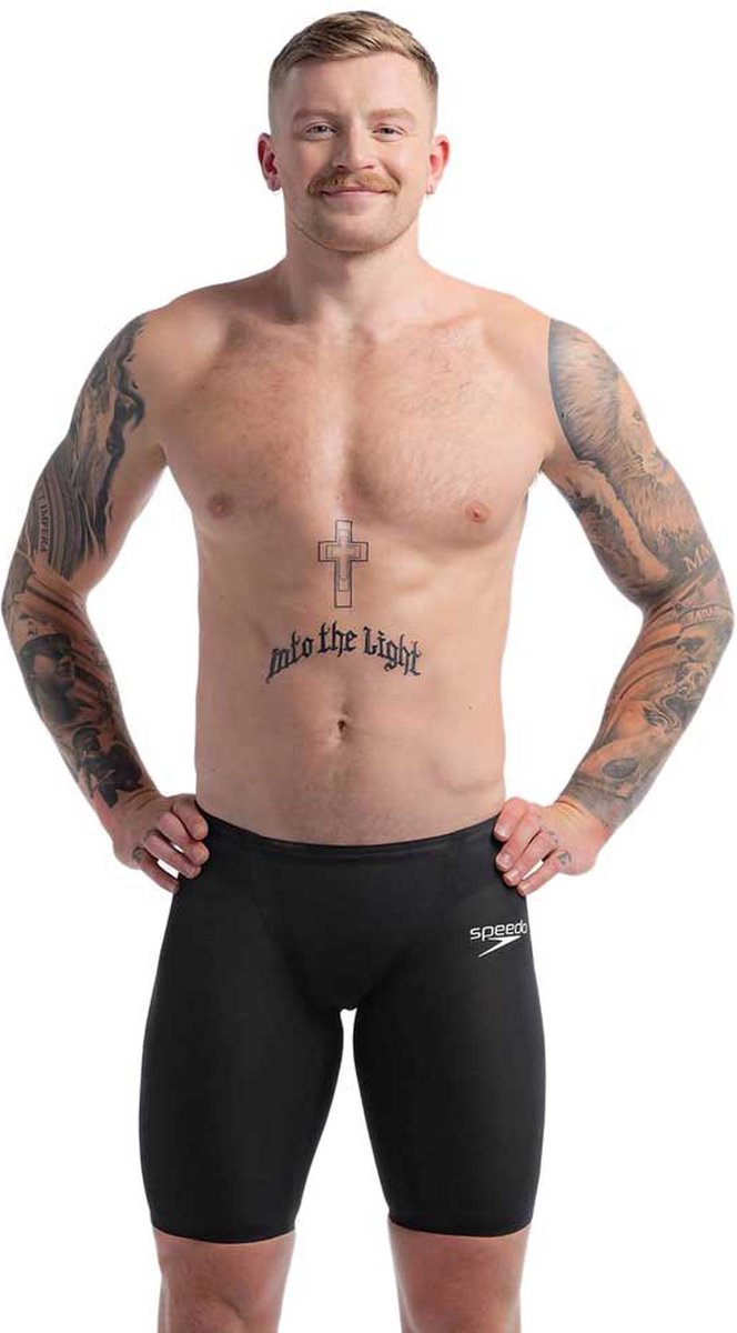 Speedo Speedo Fastskin Lzr Pure Valor 2.0 High Waisted Jammer Zwart UK 25 Man