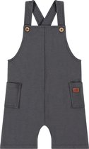 Babyface baby boys dungaree Jongens Jumpsuit - dark grey - Maat 56