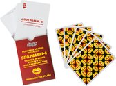 Lingo- Spaanse speelkaarten- playingcards- talen leren- spaans- jong en oud- Spaanse woordenschat- woordenschat- Leer spaanse woordenschat op een leuke en gemakkelijke manier- 52 essentiële vertalingen- Leren- reizen- spelen
