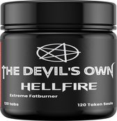 The Devils own | Hellfire | Fatburner | 120 capsules 120 servings | Gewichtsbeheersing | Cutting | Fitness | Bodybuilding | Sport | Vetverlies | Stofwisseling | Nutriworld