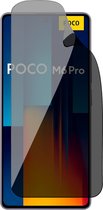 Privacy Screenprotector geschikt voor Xiaomi Poco M6 Pro - 1x FlexGuard Screen Protector
