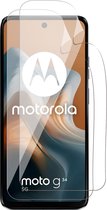 Screenprotector geschikt voor Motorola Moto G34 - 2x FlexGuard Screen Protector
