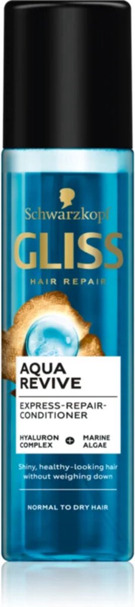 3x Gliss Aqua Revive Anti-Klit Spray 200 ml