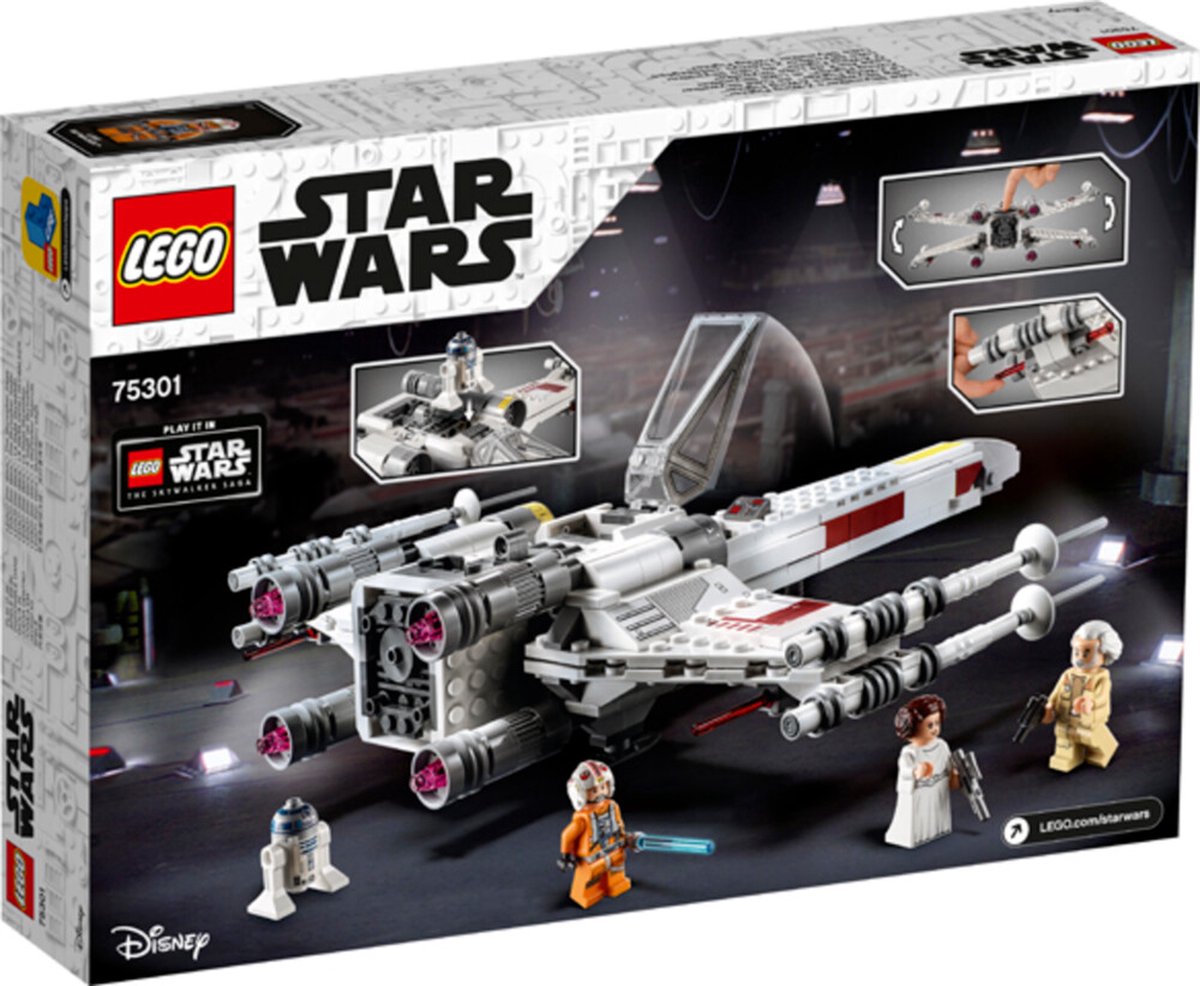 LEGO Star Wars Luke Skywalker’s X Wing Fighter - 75301 - LEGO