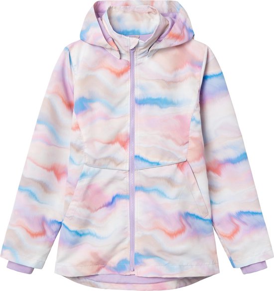 NAME IT Mädchen Jacke - Coole Kurzjacke In Lila