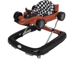 ib style® Loopstoel Babywalker - Baby Loopwagen - Looptrainer - 2-in-1 Racer - Hoogte verstelbaar - Met Geluidseffecten - Little Speedster - Rood